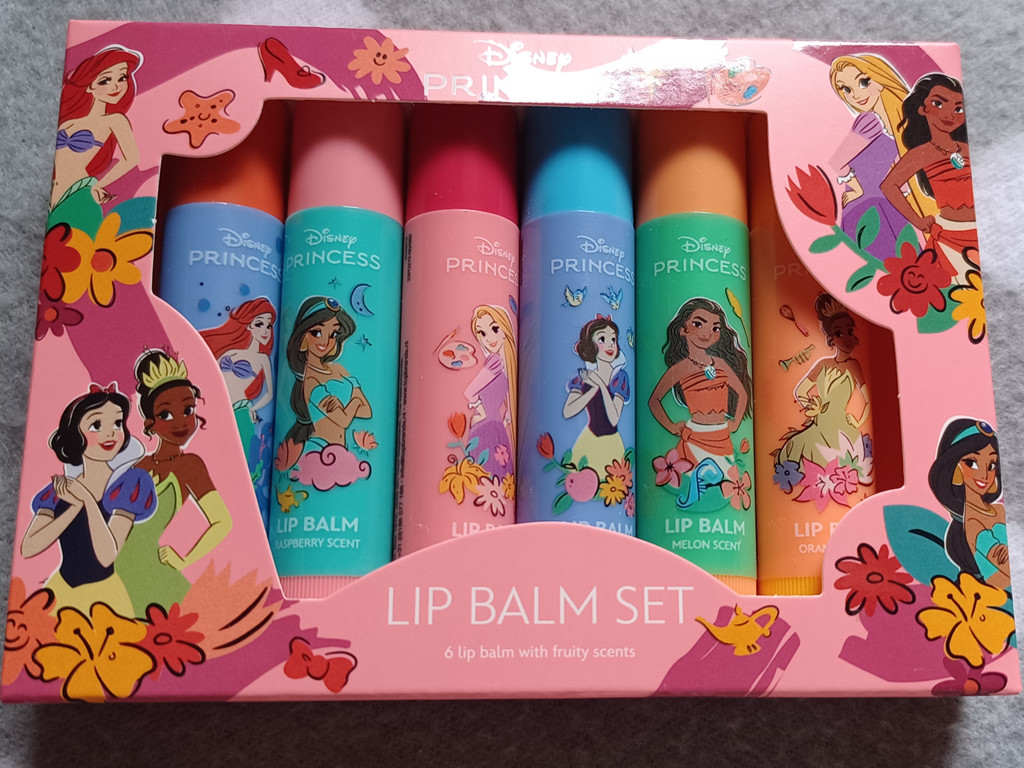 Lippenbalsam Disney Princess – 6er Set (je 2,8 g) Lippenbalsam Disney Princess – 6er Set (je 2,8 g)