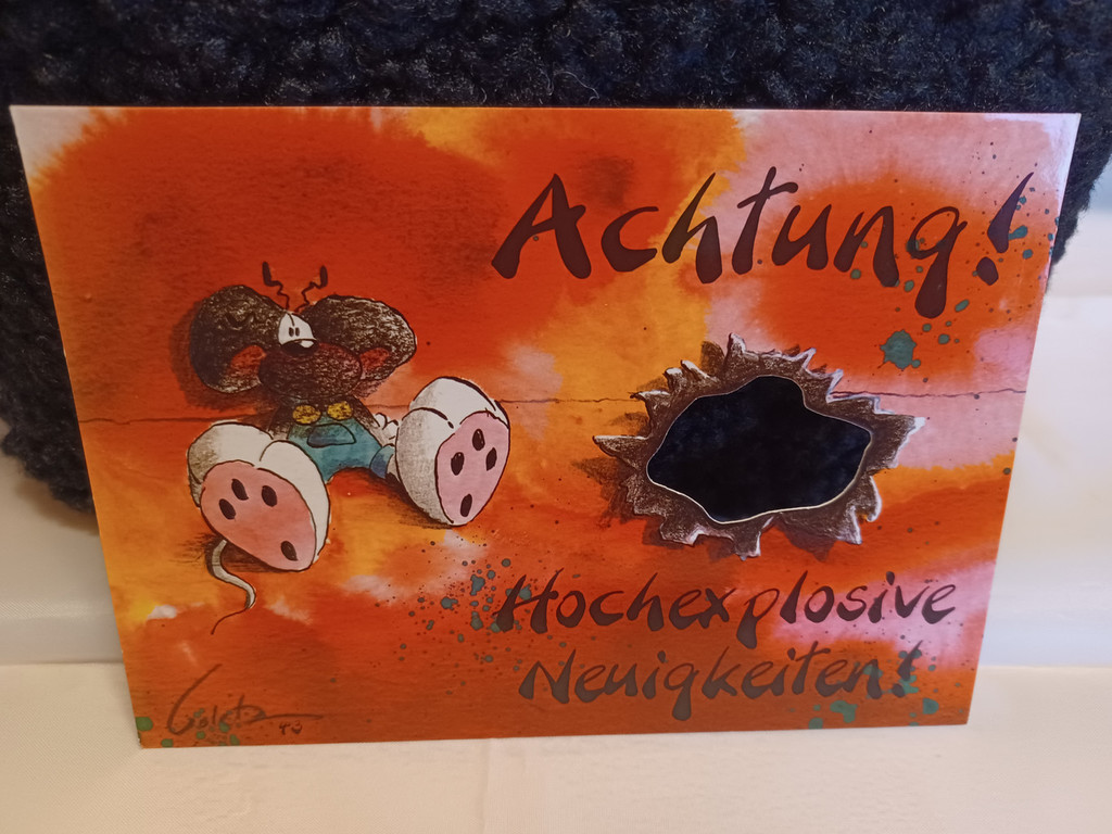 Diddl die Springmaus - Postkarte 43d Diddl die Springmaus - Postkarte 43d