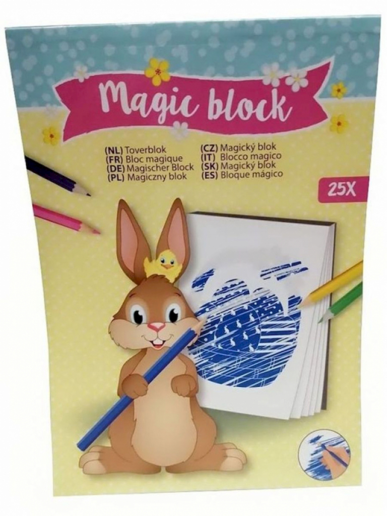 Ostern magischer Malblock zaubere Bilder hervor 25 Blatt Ostern magischer Malblock zaubere Bilder hervor 25 Blatt