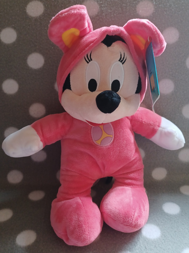 Plüsch Kuscheltier Disney Minnie Maus im Hasenkostüm 28cm Plüsch Kuscheltier Disney Minnie Maus im Hasenkostüm 28cm