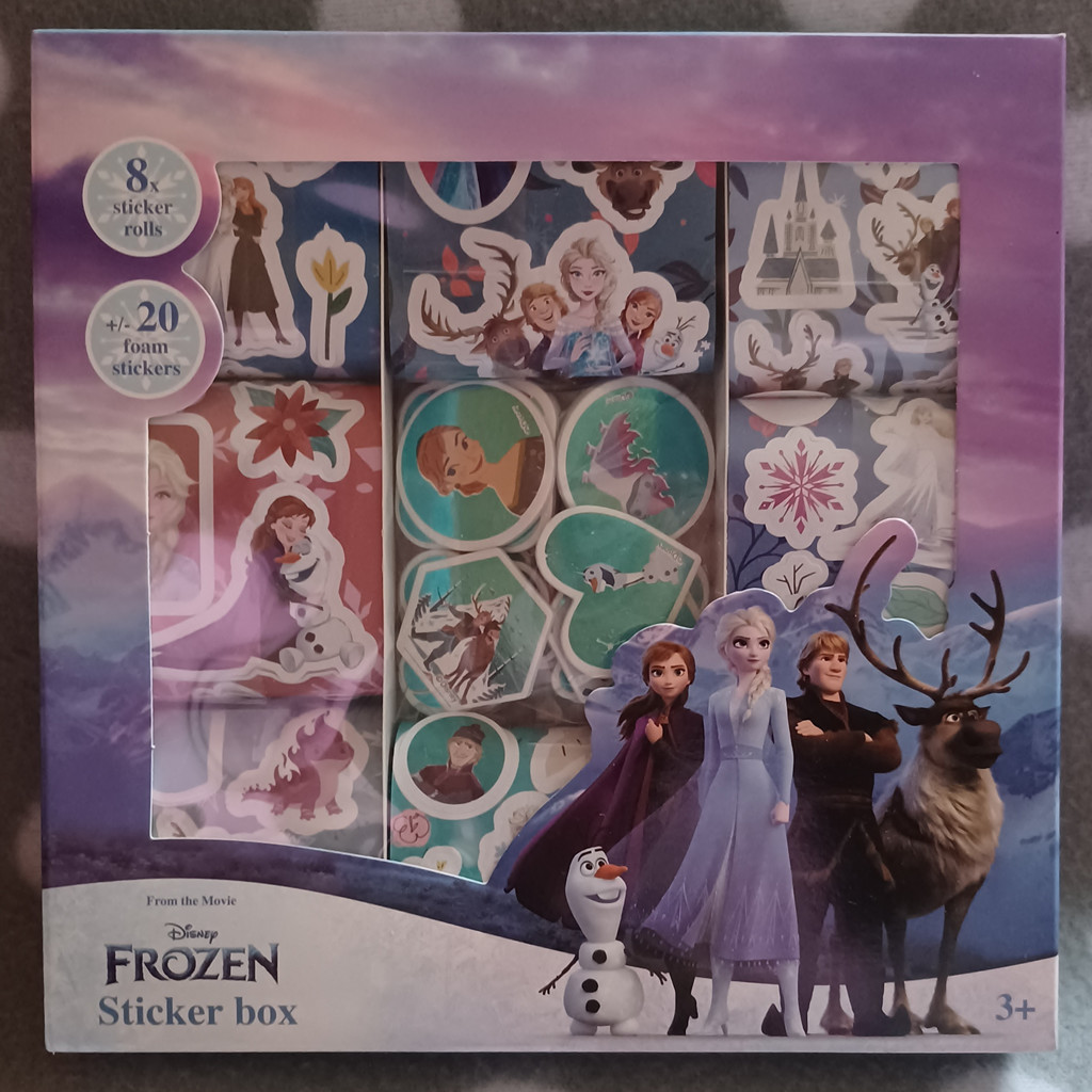 Frozen Disney Stickerbox - Kreativer Spaß für kleine Abenteurer Frozen Disney Stickerbox - Kreativer Spaß für kleine Abenteurer