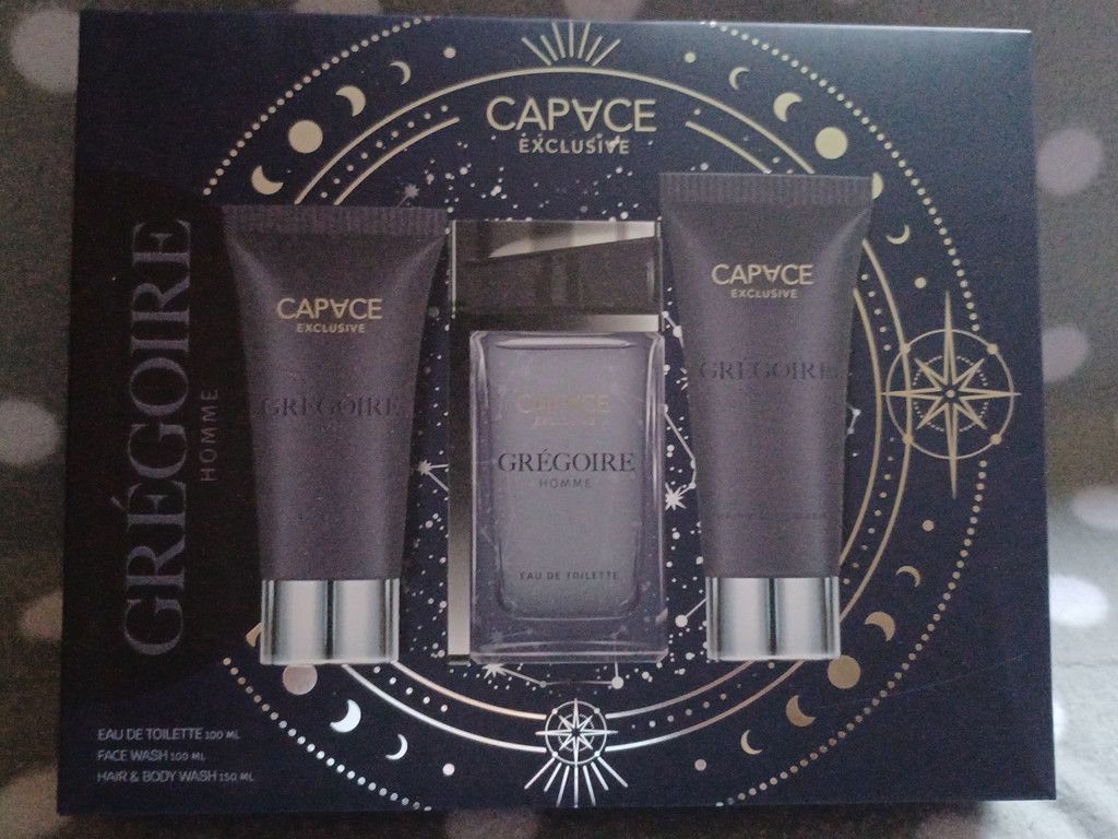 Capace Exclusive Homme Geschenkbox Asterius – 3-teiliges Herrenpflege-Set Capace Exclusive Homme Geschenkbox Asterius – 3-teiliges Herrenpflege-Set
