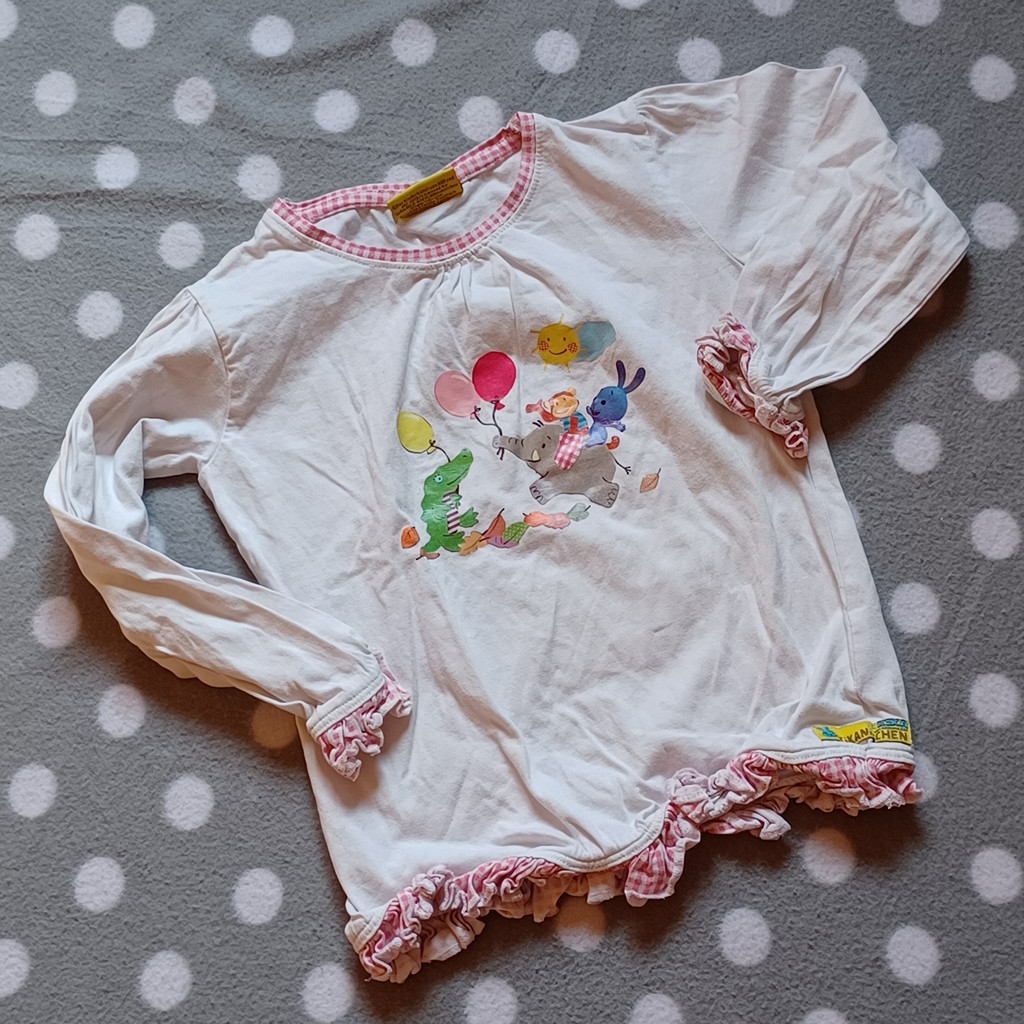 Ernsting's family Kikaninchen Set Shirt Bolero Gr. 116