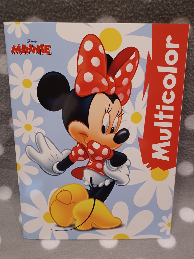 Disney Malbuch Malheft Ausmalbuch Multicolor Minnie Maus