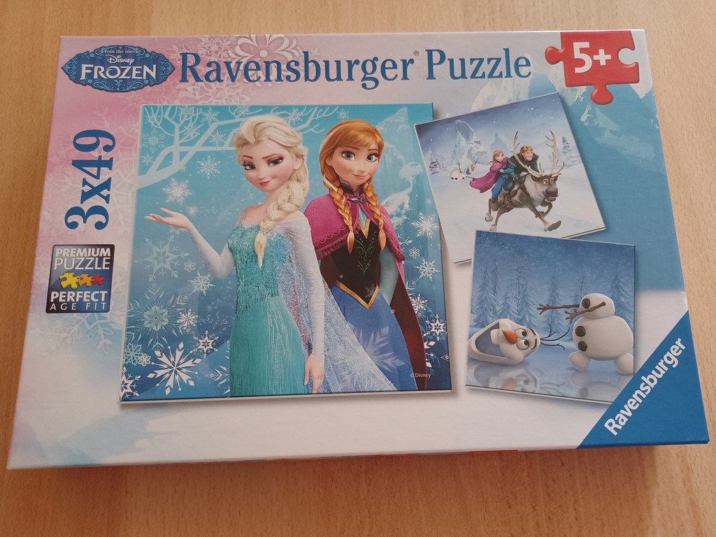 Ravensburger Puzzle 3 x 49tlg. Disney Frozen Ravensburger Puzzle 3 x 49tlg. Disney Frozen