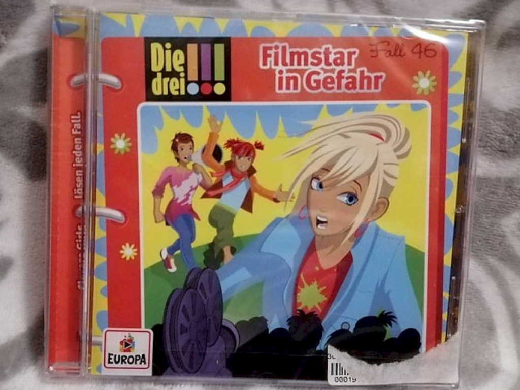 Hörspiel-CD: Die drei !!! Filmstar in Gefahr (Fall46) #15460