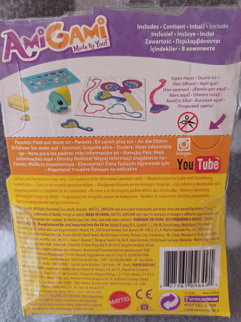 AmiGami Maus Kreativ-Set zum individuellen Gestalten