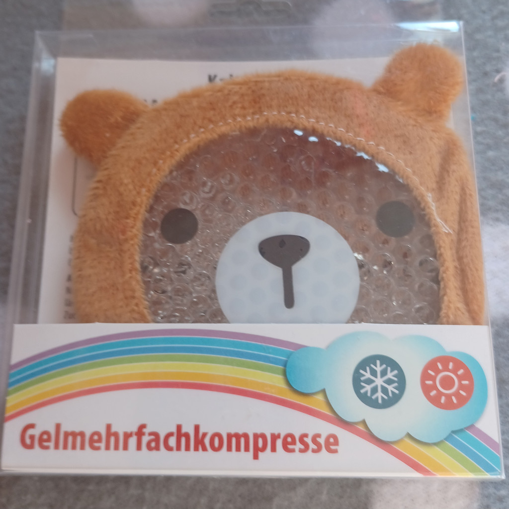 Kalt/Warm Mehrfachkompresse mit Bezug Braun Kalt/Warm Mehrfachkompresse mit Bezug Braun