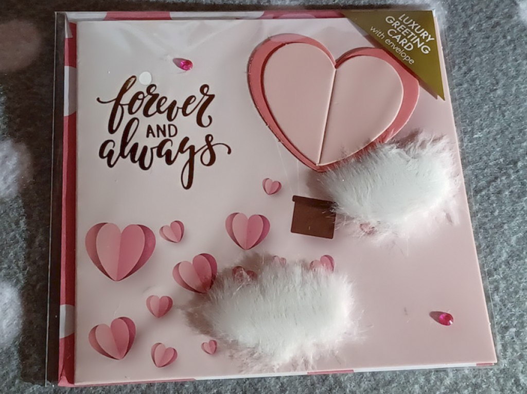 Valentin Luxus Grußkarte Liebe Herz 16x16cm mit Kuvert Valentin Luxus Grußkarte Liebe Herz 16x16cm mit Kuvert
