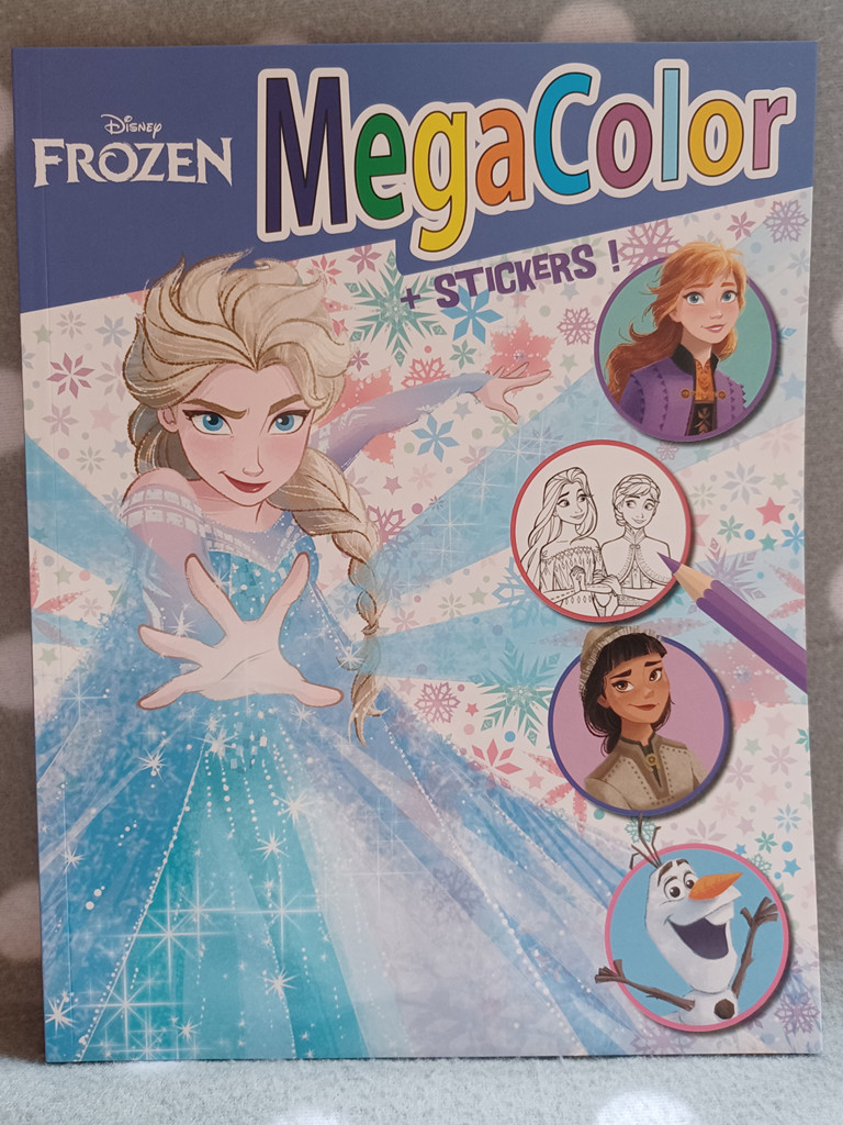 Disney Malbuch Malheft Megacolor plus Stickerbogen Frozen Disney Malbuch Malheft Megacolor plus Stickerbogen Frozen