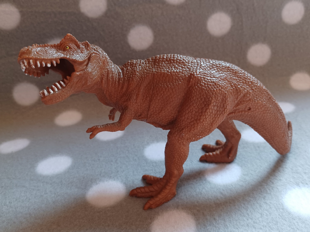 Dinosaurier Tyrannosaurus 17cm braun #16918