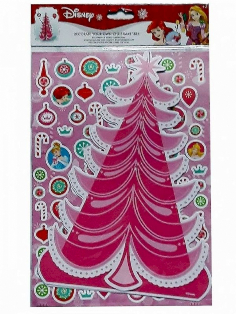 Disney Sticker Bogen Princess Dekoriere einen Weihnachtsbaum Disney Sticker Bogen Princess Dekoriere einen Weihnachtsbaum