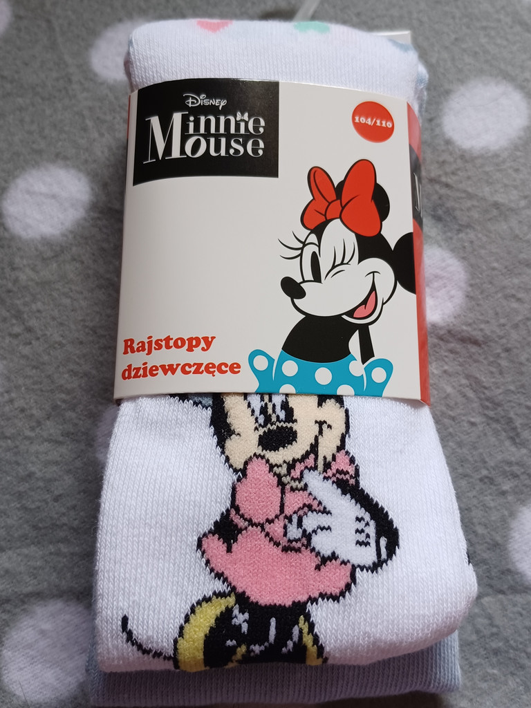 Strumpfhose Mädchen Disney Minnie Maus Größe 104/110  Strumpfhose Mädchen Disney Minnie Maus Größe 104/110
