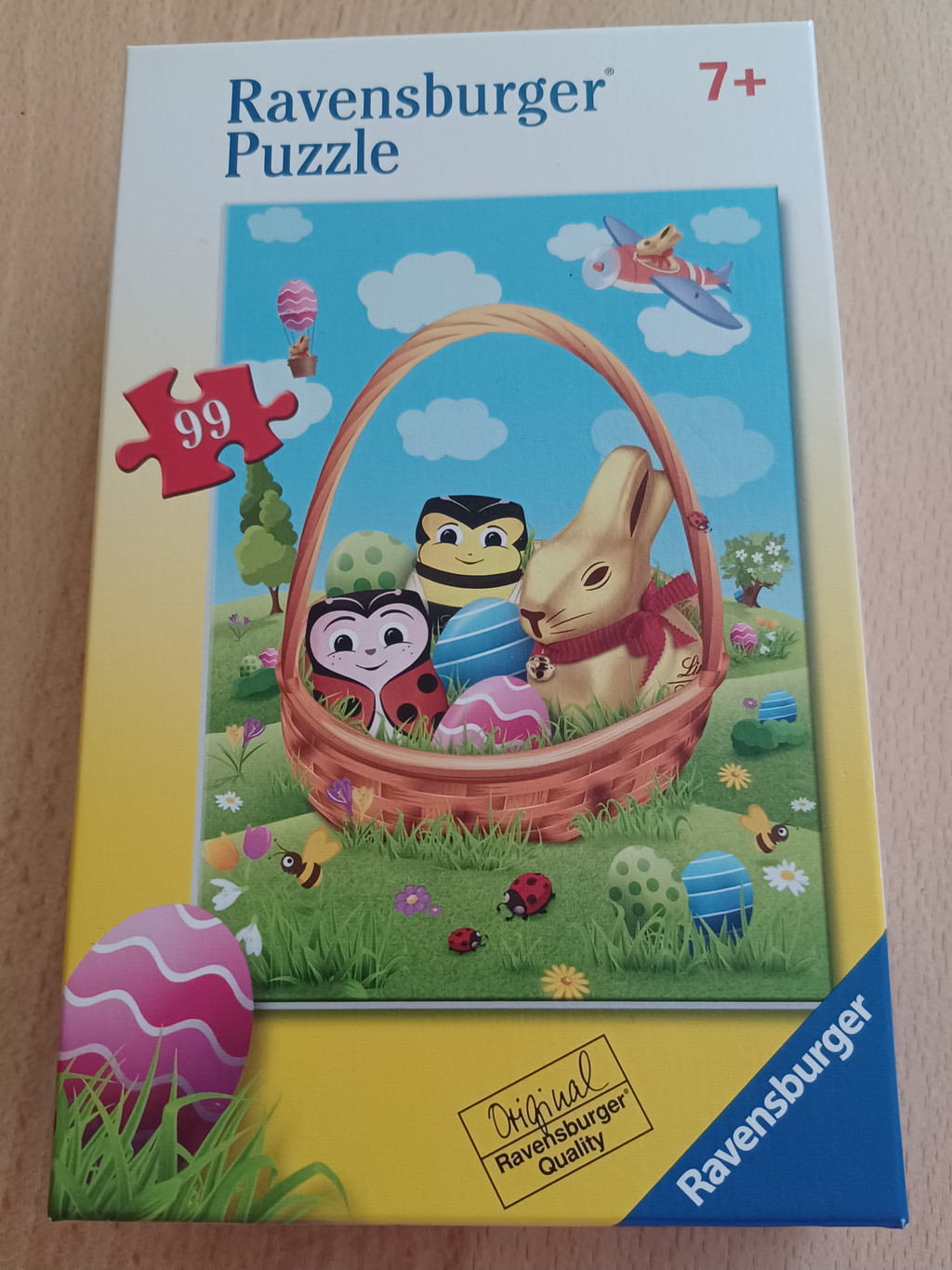 Ravensburger Puzzle 99tlg. 898442 Lindt Hase ab 7 Jahre Ravensburger Puzzle 99tlg. 898442 Lindt Hase ab 7 Jahre