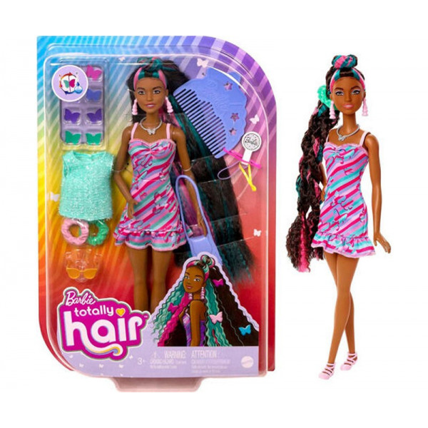 Mattel Barbie Totally Hair Puppe im Schmetterlingslook ab 3 Jahre #17824
