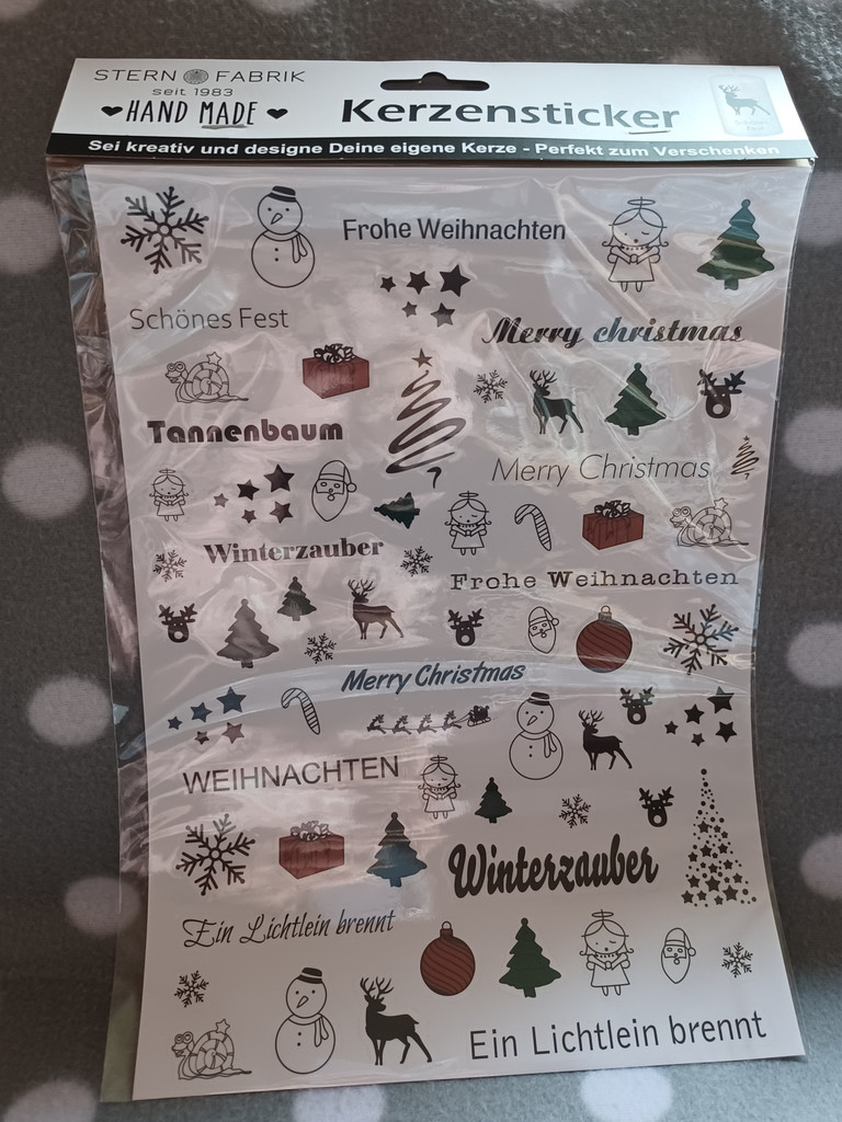 Weihnachtsdeko Kerzensticker Weihnachten Weihnachtsdeko Kerzensticker Weihnachten