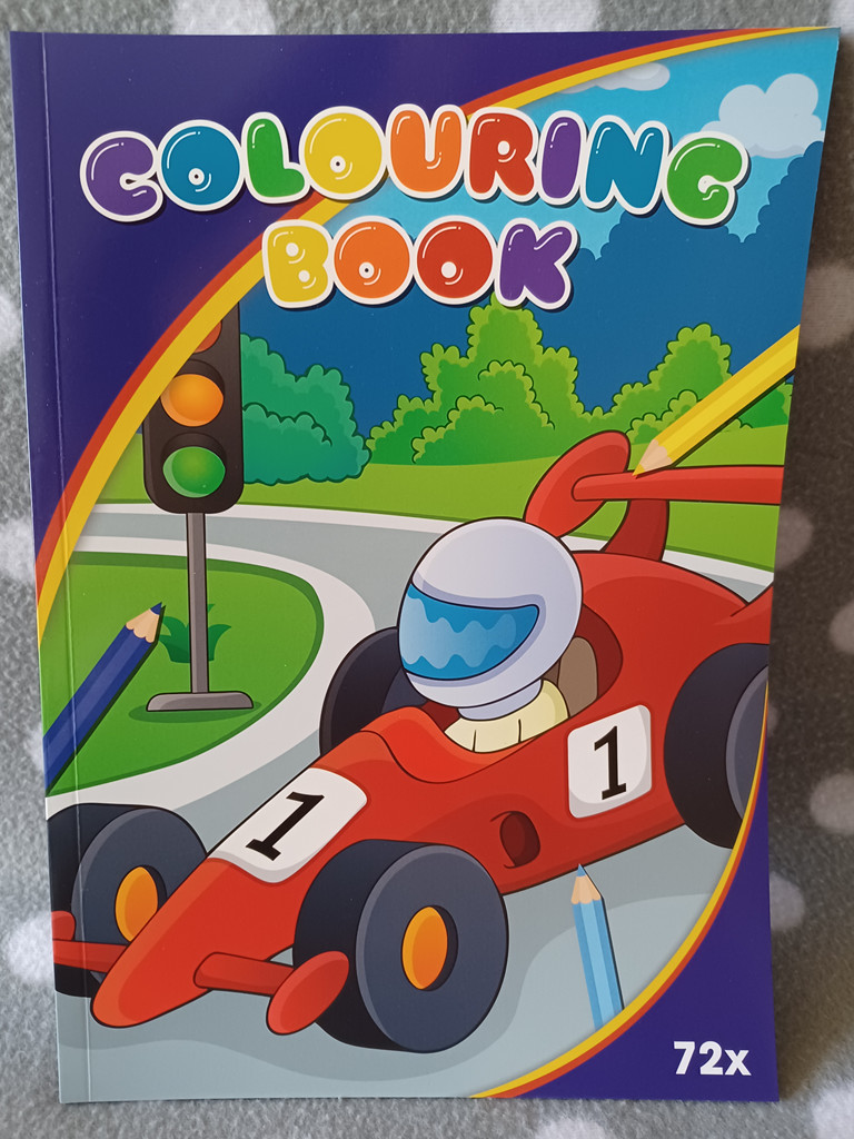 Malbuch Malheft Ausmalbuch Transport 72 Seiten