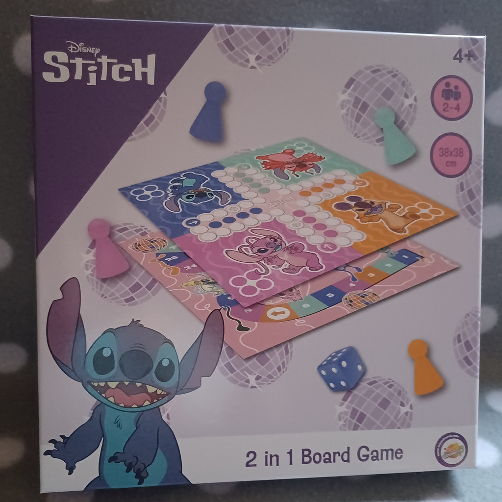2 in 1 Brettspiel - Disney Stitch - ab 4 Jahre 2 in 1 Brettspiel - Disney Stitch - ab 4 Jahre