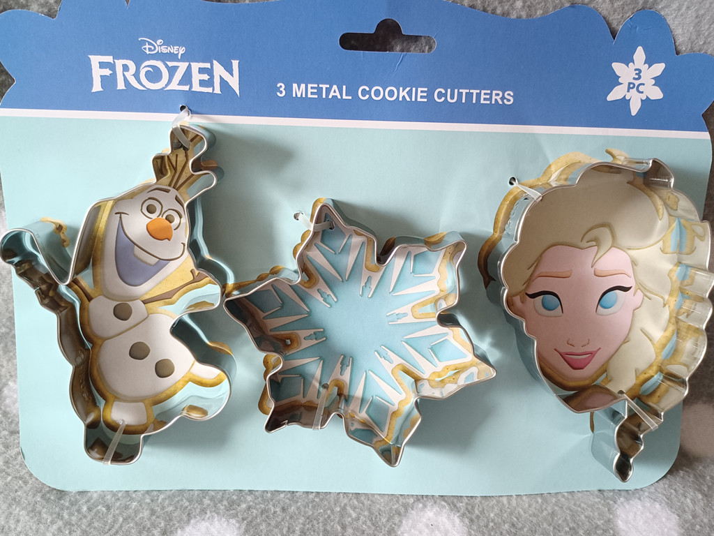Disney Frozen Plätzchen-Ausstecher-Set – Olaf, Elsa & Schneeflocke