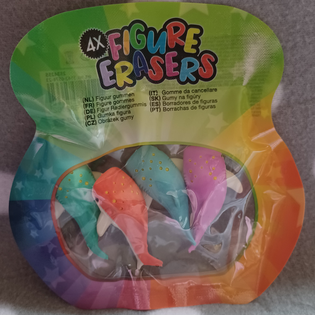 Radiergummi 4 Figuren Wale Radiergummi 4 Figuren Wale