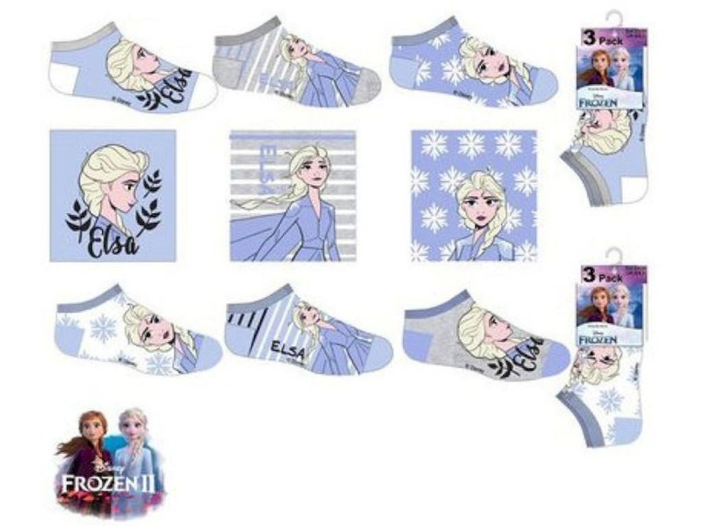 Socken Mädchen 3er Pack Disney Frozen