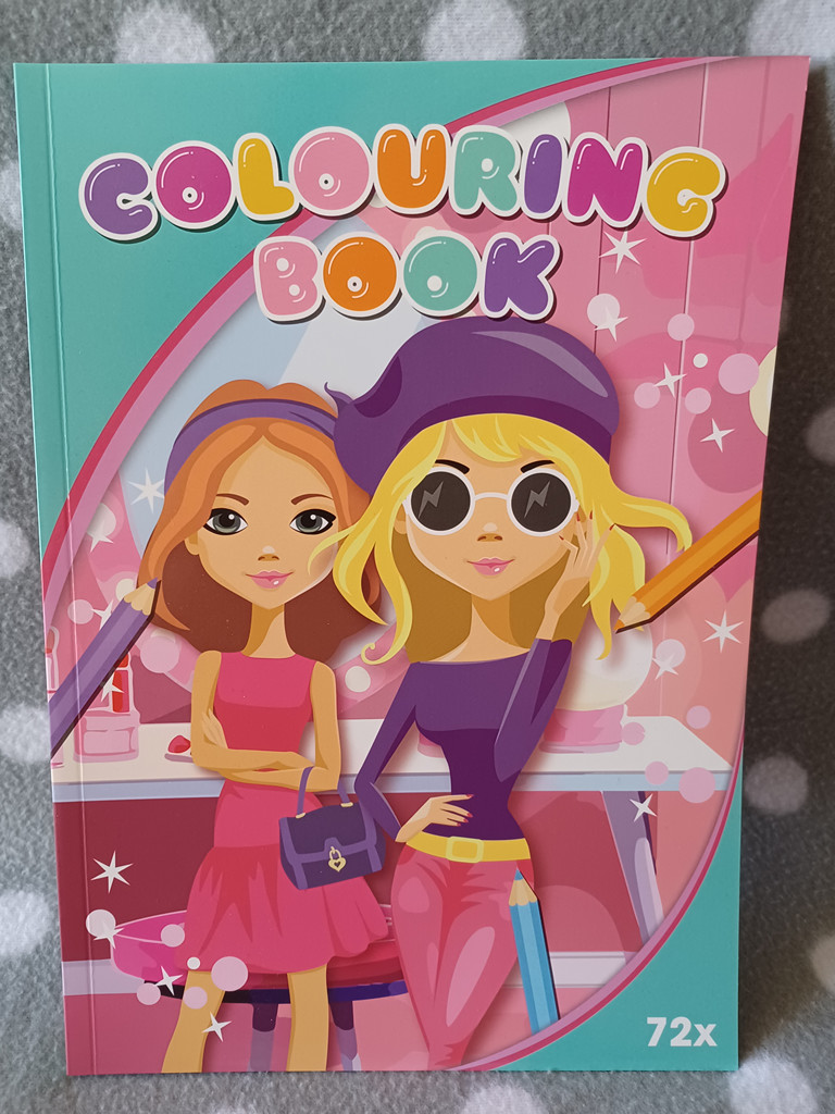 Malbuch Malheft Ausmalbuch Fashion 72 Seiten