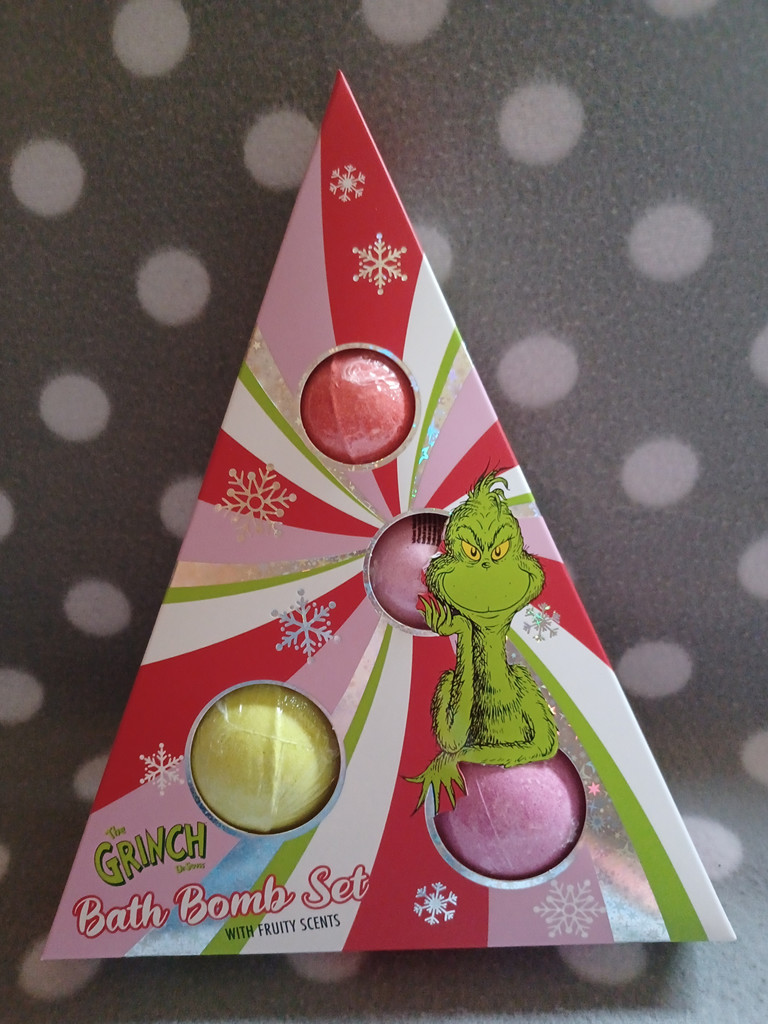 The Grinch - Badekugeln 4er-Set – Fröhlich weihnachtlich