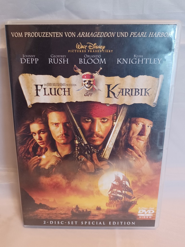 DVD-Film: Fluch der Karibik Special Edition 2 DVDs DVD-Film: Fluch der Karibik Special Edition 2 DVDs