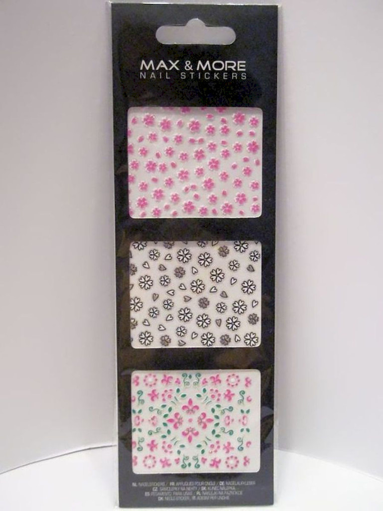 Max&more Kosmetik selbstklebende Nagel-Sticker  Max&more Kosmetik selbstklebende Nagel-Sticker