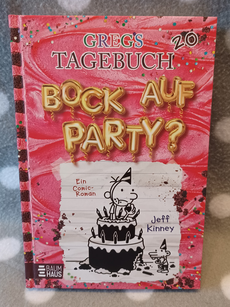 Gregs Tagebuch Band 20: Bock auf Party? Comic Roman von Jeff Kinney