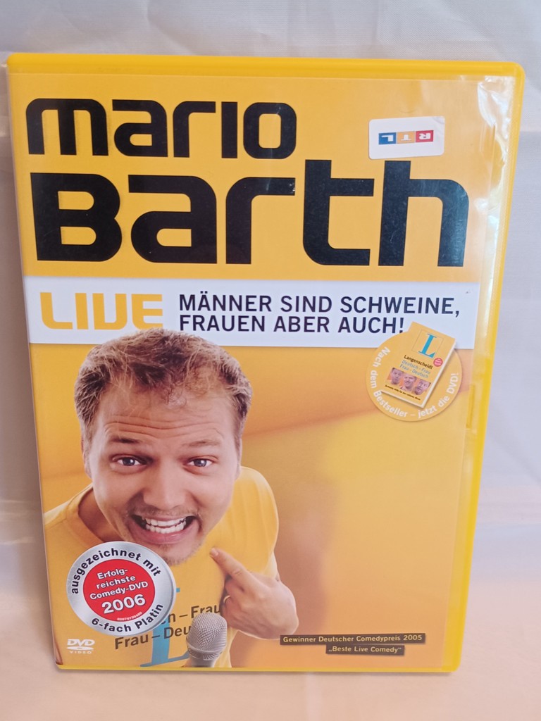 DVD-Film: Mario Barth Männer sind Schweine - Frauen aber auch!  DVD-Film: Mario Barth Männer sind Schweine - Frauen aber auch!