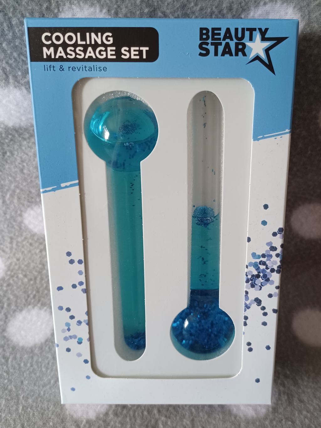 Beauty Star Cooling Massage Set für Gesicht und Hals