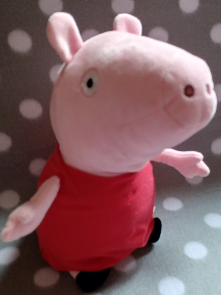 Play by Play Peppa Pig Plüschfigur Kuscheltier 27cm Play by Play Peppa Pig Plüschfigur Kuscheltier 27cm