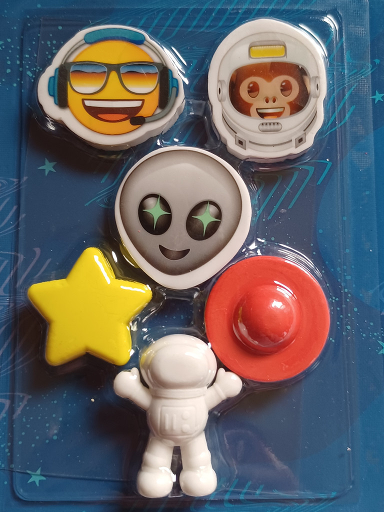 Radiergummi Set - 6 Teile - Emoji Radiergummi Set - 6 Teile - Emoji