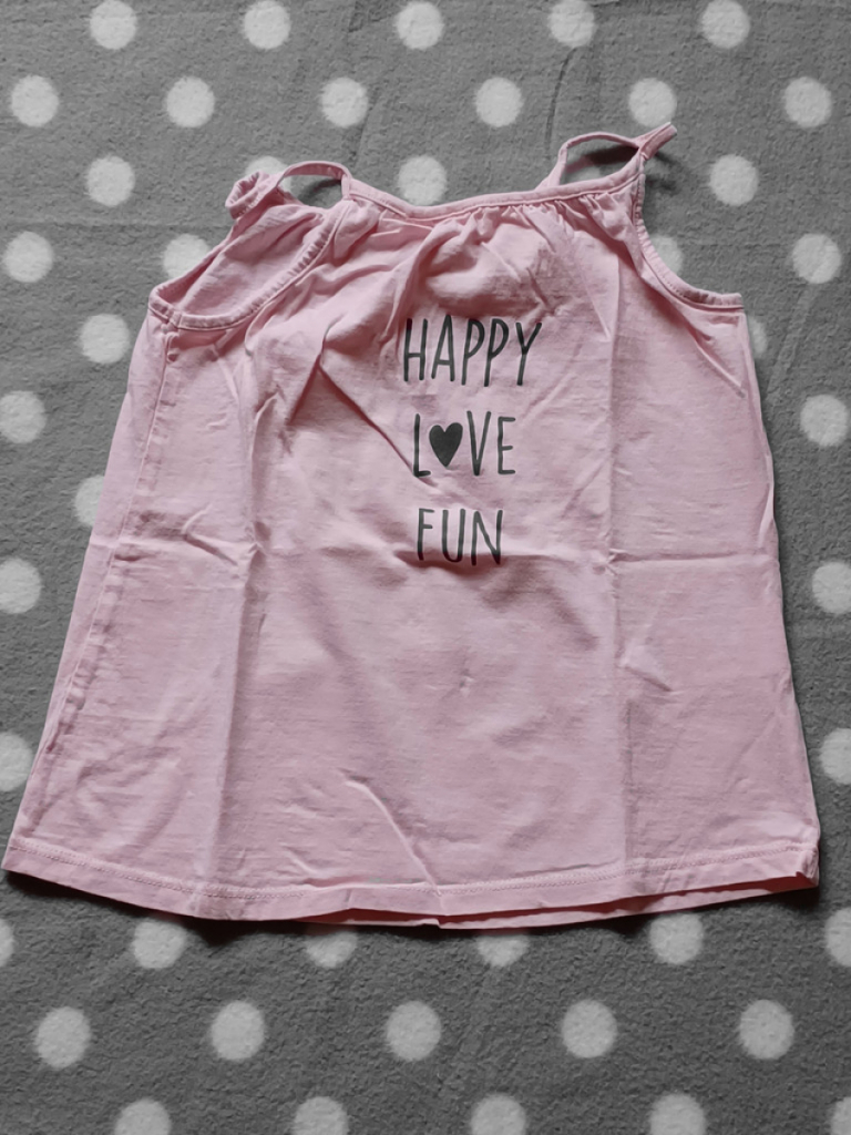 Vertbaudet Top Mädchen mit Bedruckung Rosa Größe 128 Vertbaudet Top Mädchen mit Bedruckung Rosa Größe 128