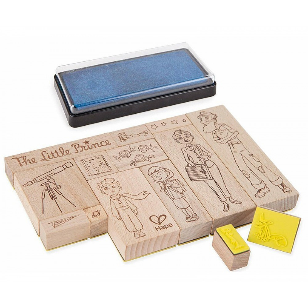 Hape - Der kleine Prinz - Stempelset 15 tlg. Hape - Der kleine Prinz - Stempelset 15 tlg.