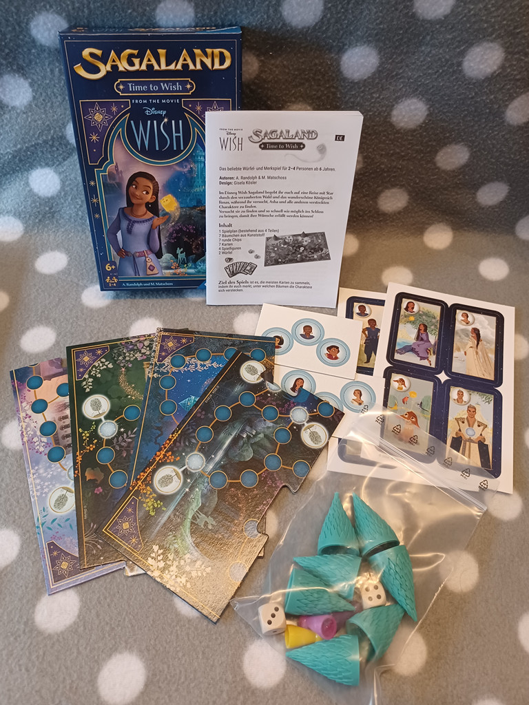 Ravensburger Sagaland Disney Wish Kinderspiel Gesellschaftsspiel