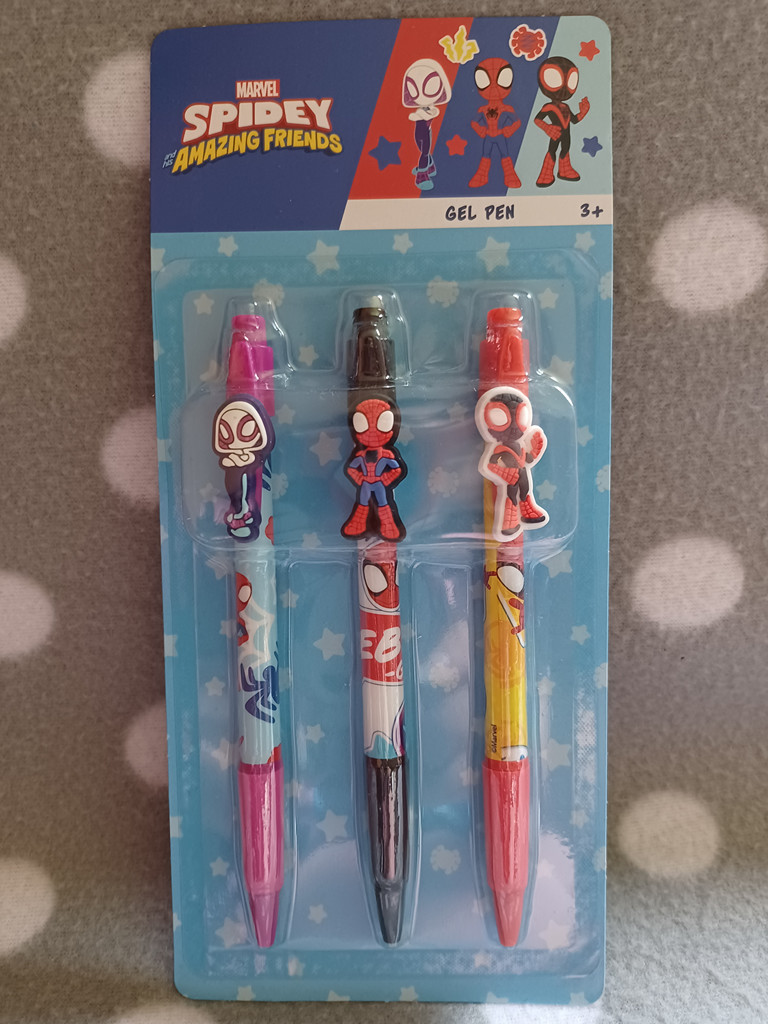 3x Gelstifte – Marvel: Spidey-Design 3x Gelstifte – Marvel: Spidey-Design