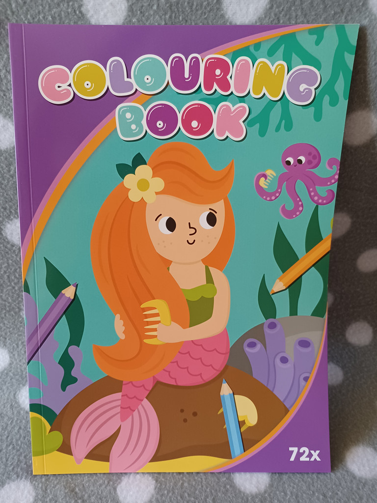 Malbuch Malheft Ausmalbuch Meerjungfrauen & Feen 72 Seiten