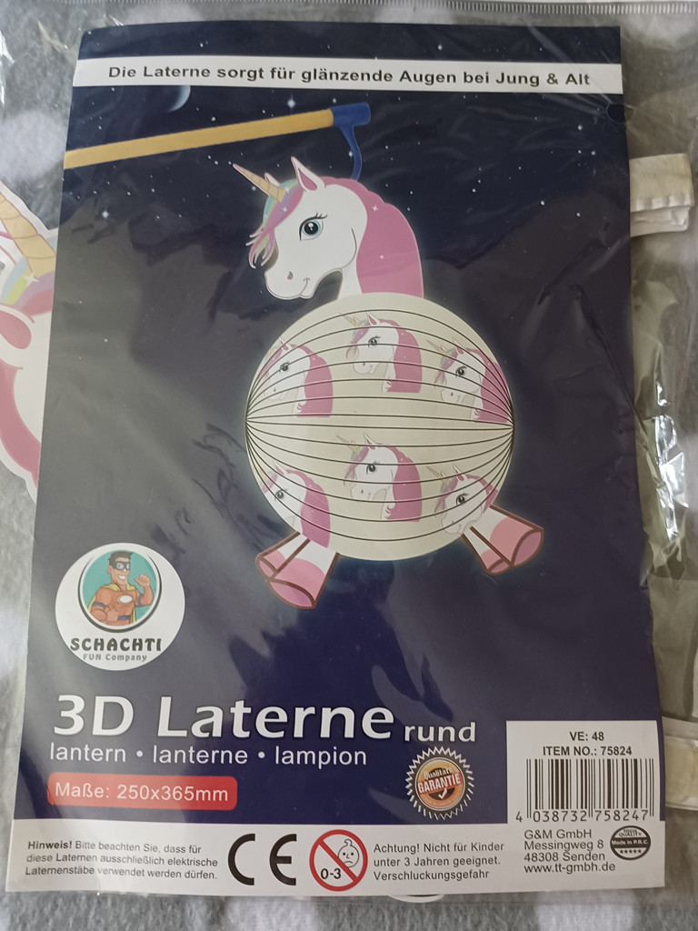 Runde Laterne Sankt Martin 3D Einhorn – Magische Begleitung zum Laternenumzug Runde Laterne Sankt Martin 3D Einhorn – Magische Begleitung zum Laternenumzug