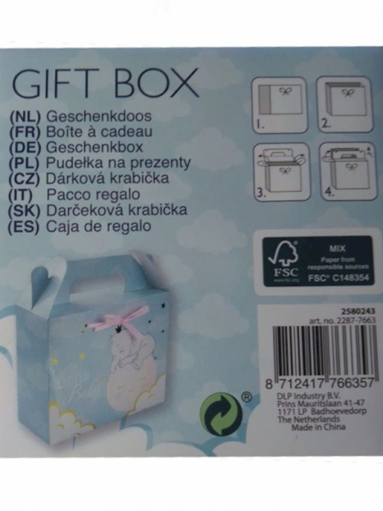 Geschenkboxen Partyboxen Little Baby 26 x 22 x 9,5 Geschenkboxen Partyboxen Little Baby 26 x 22 x 9,5