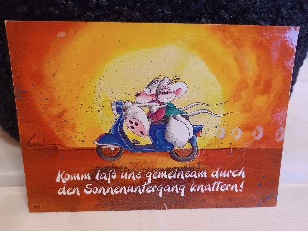 Diddl die Springmaus - Postkarte 47c Diddl die Springmaus - Postkarte 47c
