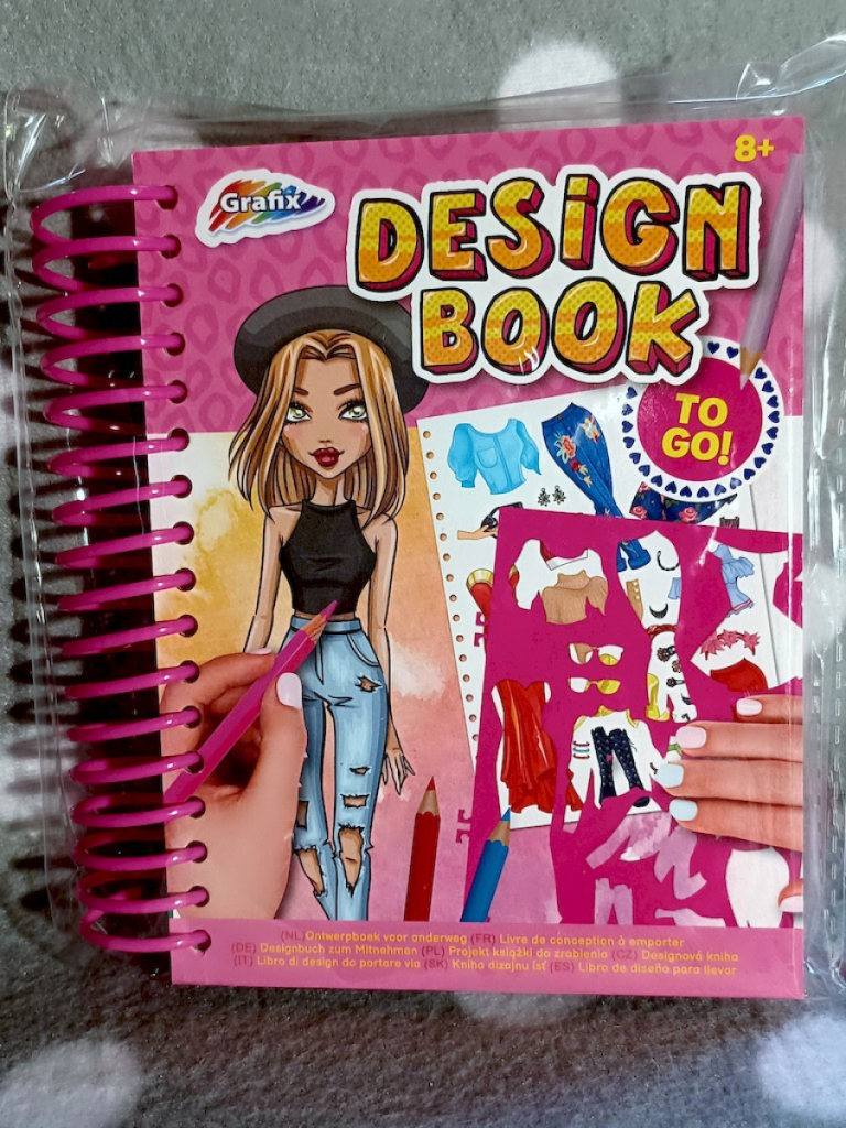 Grafix DIY Fashion Design Book to Go #16614