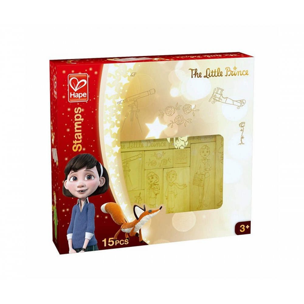 Hape - Der kleine Prinz - Stempelset 15 tlg. Hape - Der kleine Prinz - Stempelset 15 tlg.