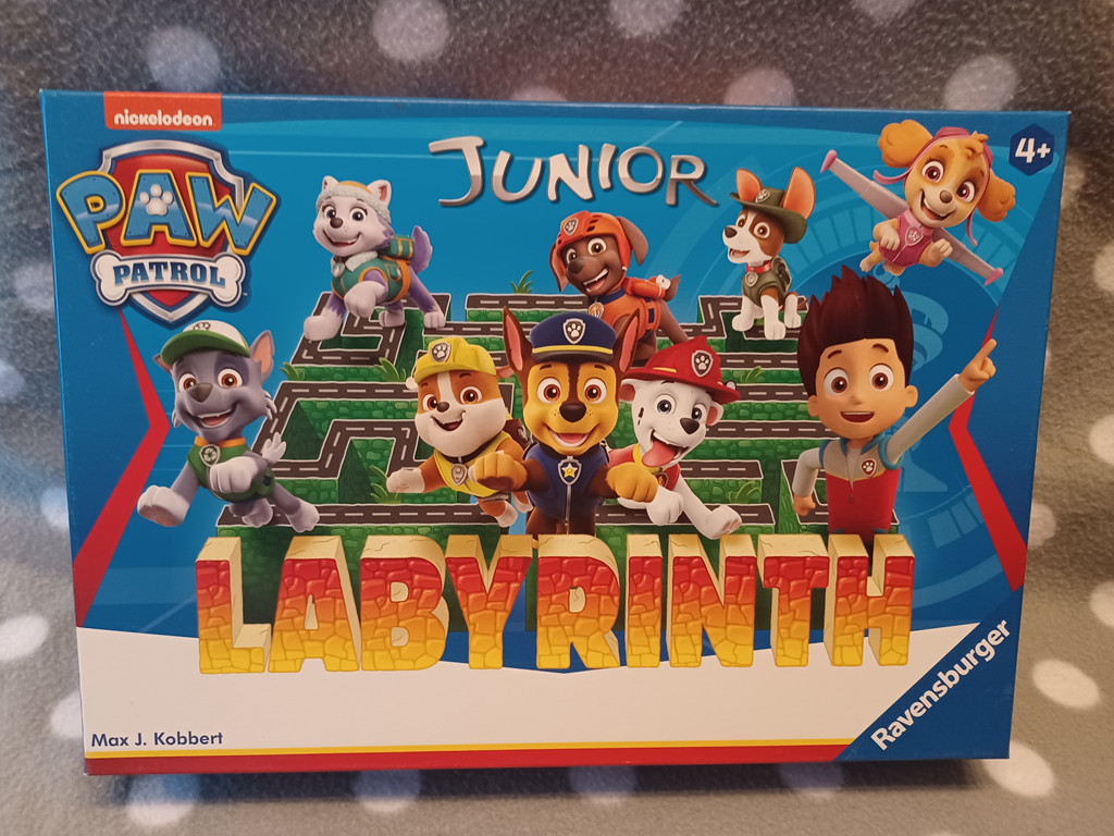 Ravensburger Paw Patrol Junior Labyrinth Brettspiel Kinder ab 4 Jahren