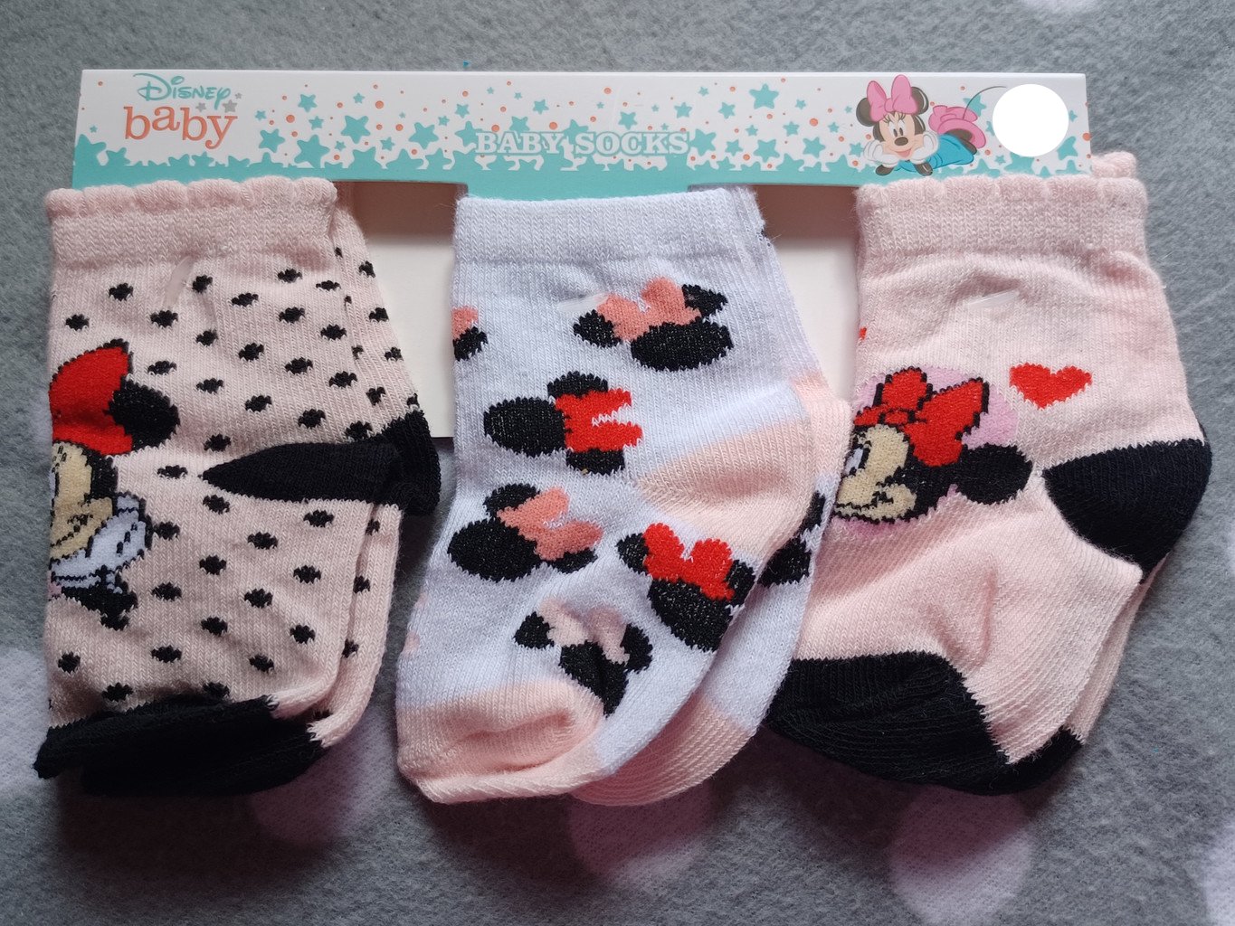 Socken Disney Baby 3er Pack Minnie Maus Größe 68/74 Socken Disney Baby 3er Pack Minnie Maus Größe 68/74