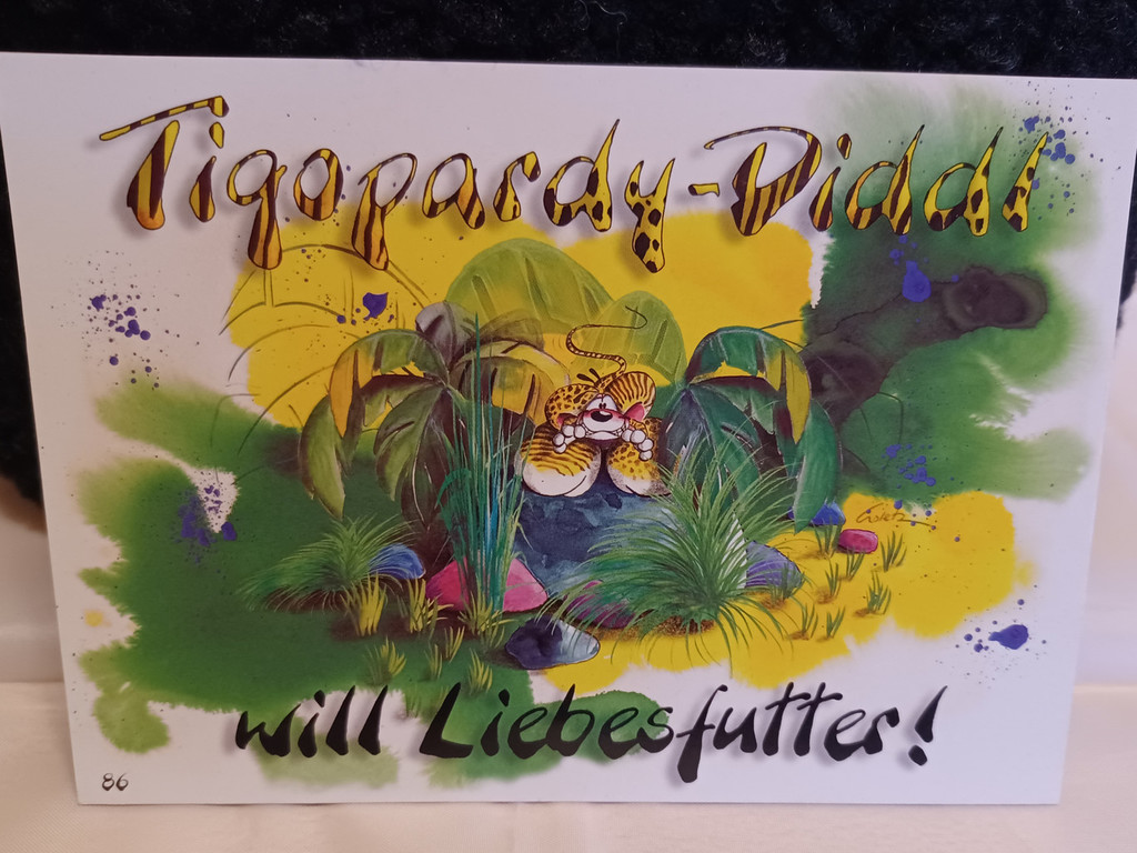 Diddl die Springmaus - Postkarte 86i Diddl die Springmaus - Postkarte 86i