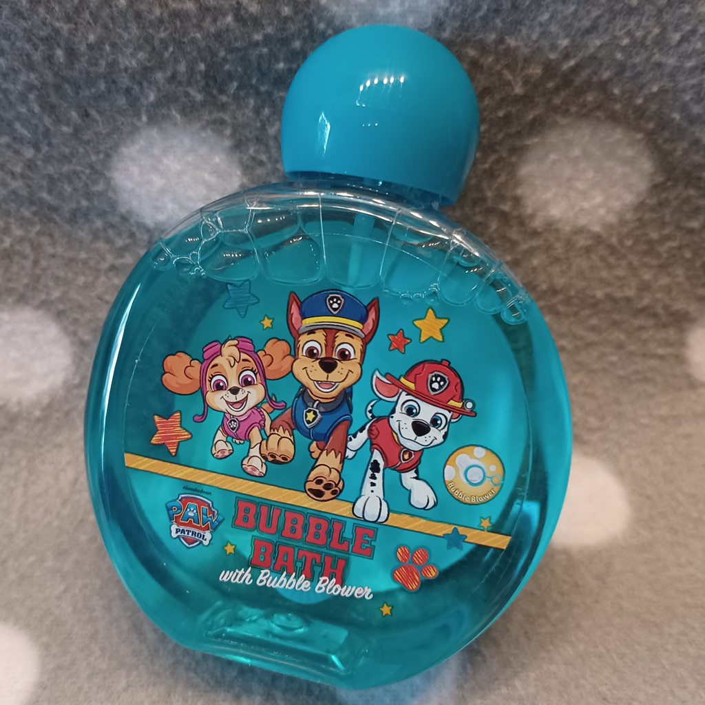 Paw Patrol Bubble Bath Schaumbad mit Seifenblasen Puster 200ml