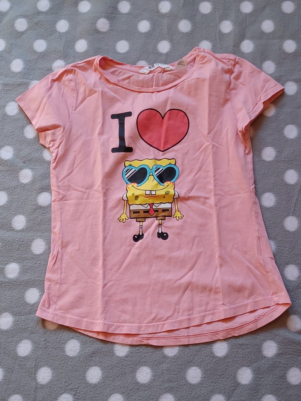 T-Shirt Mädchen "I Love SpongeBob Schwammkopf" in Rosa - Größe 146/152 T-Shirt Mädchen "I Love SpongeBob Schwammkopf" in Rosa - Größe 146/152