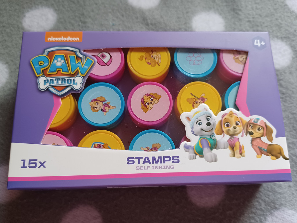 Stempel Set 15tlg - PAW Patrol Sky für Mädchen - selbst färbend Stempel Set 15tlg - PAW Patrol Sky für Mädchen - selbst färbend